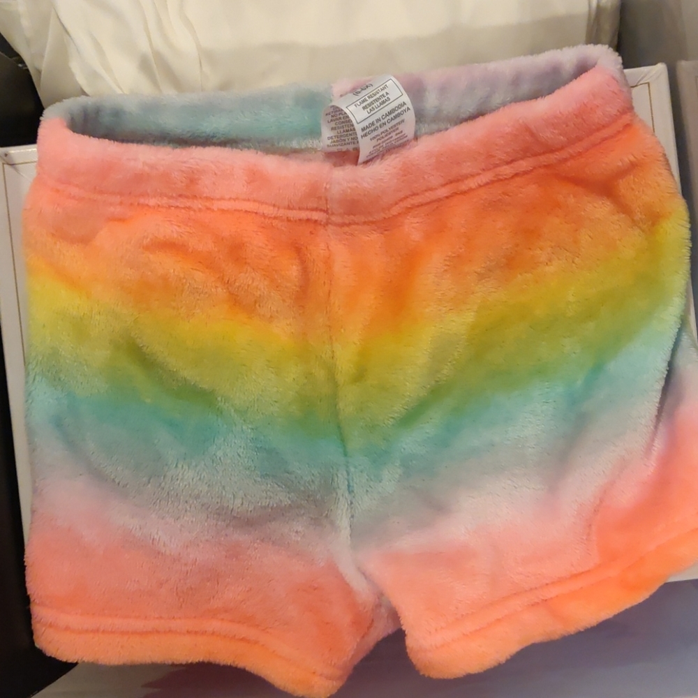 Wonder Nation fuzzy sleep shorts